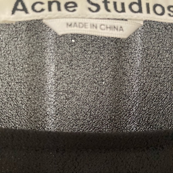 ACNE Studios Drape Top SZ 38/M - Picture 4 of 4